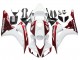 2006-2007 Honda CBR1000RR Motorcycle Fairings - White Red Canada