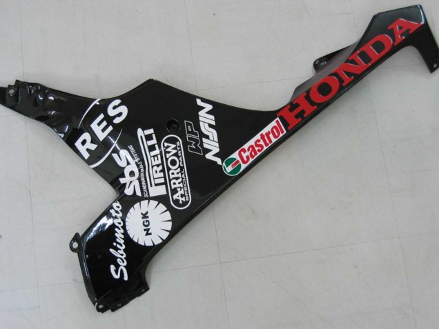 2006-2007 Honda CBR1000RR Motorcycle Fairings - White Green Glossy Black Hannspree 52 Canada