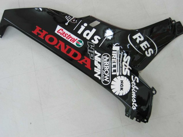 2006-2007 Honda CBR1000RR Motorcycle Fairings - White Green Glossy Black Hannspree 52 Canada