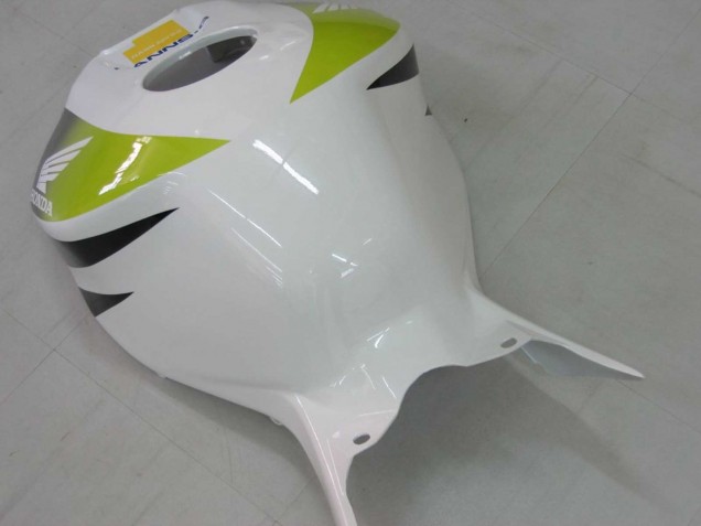 2006-2007 Honda CBR1000RR Motorcycle Fairings - White Green Glossy Black Hannspree 52 Canada