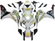 2006-2007 Honda CBR1000RR Motorcycle Fairings - White Green Glossy Black Hannspree 52 Canada