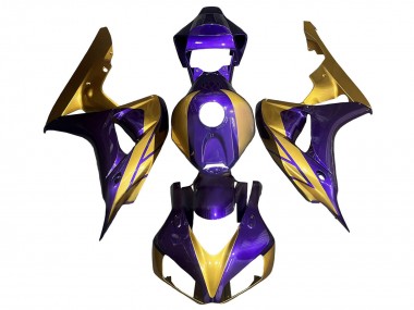 Cheap 2006-2007 Honda CBR1000RR Motorcycle Fairings - Gold Purple Canada