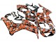 2006-2007 Honda CBR1000RR Motorcycle Fairings - Black Orange Silver Camouflage Canada