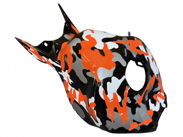 2006-2007 Honda CBR1000RR Motorcycle Fairings - Black Orange Silver Camouflage Canada