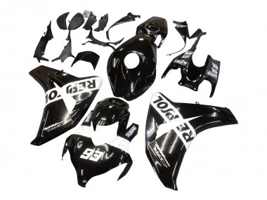 Cheap 2008-2011 Honda CBR1000RR Motorcycle Fairings - Glossy Black White Repsol 93 Canada