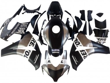 Cheap 2008-2011 Honda CBR1000RR Motorcycle Fairings - Silver Matte Black Repsol Canada