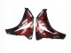 2008-2011 Honda CBR1000RR Motorcycle Fairing - Glossy Black Red Flame Canada
