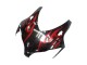 2008-2011 Honda CBR1000RR Motorcycle Fairing - Glossy Black Red Flame Canada