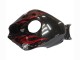 2008-2011 Honda CBR1000RR Motorcycle Fairing - Glossy Black Red Flame Canada