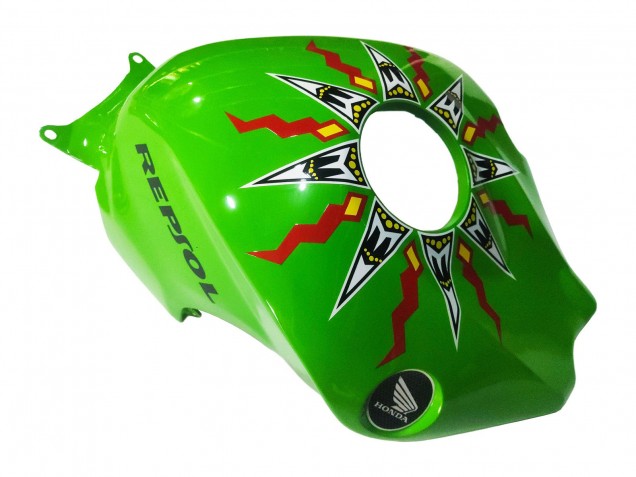 2008-2011 Honda CBR1000RR Motorcycle Fairings - Green Orange Glossy Black Rossi Michelin 46 Canada