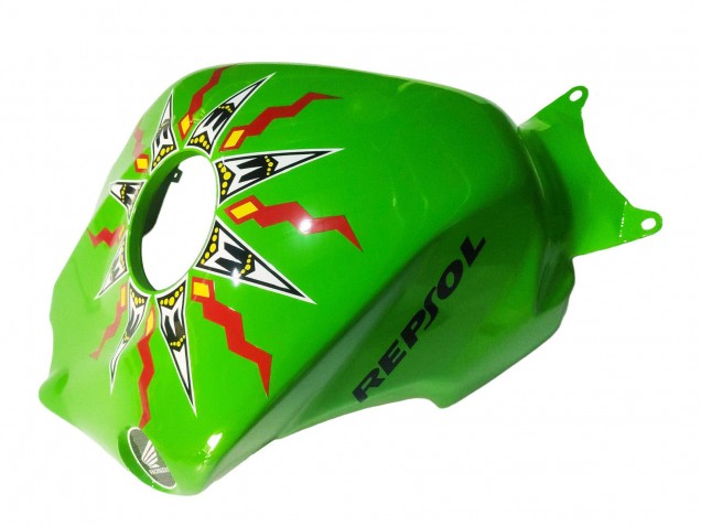 2008-2011 Honda CBR1000RR Motorcycle Fairings - Green Orange Glossy Black Rossi Michelin 46 Canada