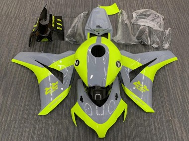 Cheap 2008-2011 Honda CBR1000RR Motorcycle Fairings - Nardo Grey Fluorescent Green Canada