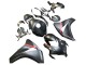 2008-2011 Honda CBR1000RR Motorcycle Fairings - Matte Black Red Fireblade Canada