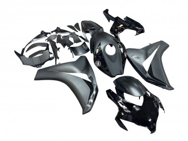 Cheap 2008-2011 Honda CBR1000RR Motorcycle Fairings - Grey Glossy Black Canada