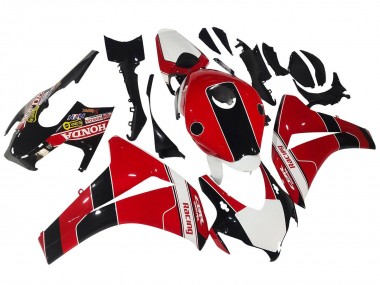 Cheap 2008-2011 Honda CBR1000RR Motorcycle Fairings - Red White Glossy Black Racing Canada