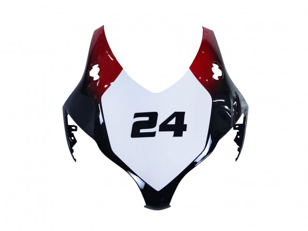 2008-2011 Honda CBR1000RR Motorcycle Fairings - White Red Glossy Black Racing 24 Canada