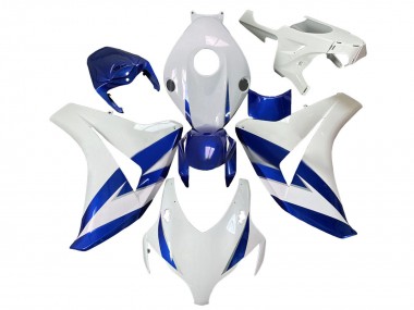 Cheap 2008-2011 Honda CBR1000RR Motorcycle Fairings - White Blue Canada