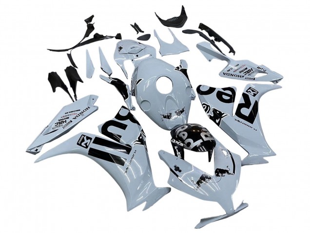 2012-2016 Honda CBR1000RR Motorcycle Fairings - Light Grey Glossy Black Red Bull Canada
