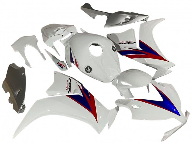 2012-2016 Honda CBR1000RR Motorcycle Fairings - White Red Blue HRC Canada