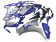 2012-2016 Honda CBR1000RR Motorcycle Fairings - Silver Blue HRC Canada