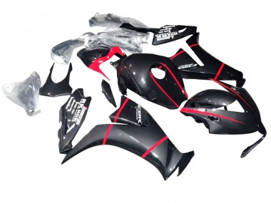 Cheap 2012-2016 Honda CBR1000RR Motorcycle Fairings - Black Carbon Fiber Red Canada