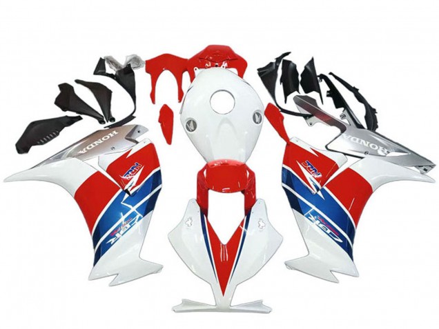 2012-2016 Honda CBR1000RR Motorcycle Fairings - White Silver Blue Red Canada