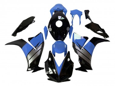 Cheap 2012-2016 Honda CBR1000RR Motorcycle Fairings - Light Blue Silver Glossy Black Canada