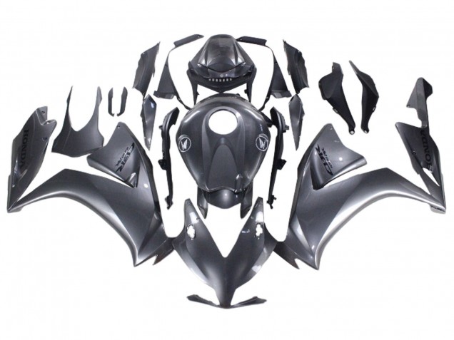 2012-2016 Honda CBR1000RR Motorcycle Fairings - Grey Canada