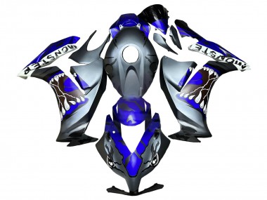 Cheap 2012-2016 Honda CBR1000RR Motorcycle Fairings - Blue Grey Matte Black Shark Canada