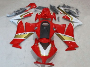 Cheap 2012-2016 Honda CBR1000RR Motorcycle Fairings - White Red Gold Canada