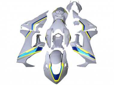 Cheap 2017-2023 Honda CBR1000RR Motorcycle Fairings - White Blue Yellow Canada