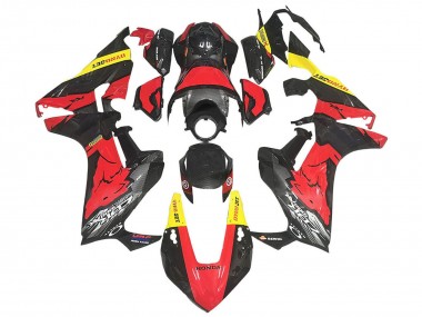 Cheap 2017-2023 Honda CBR1000RR Motorcycle Fairings - Red Yellow Black Carbon Fiber Canada