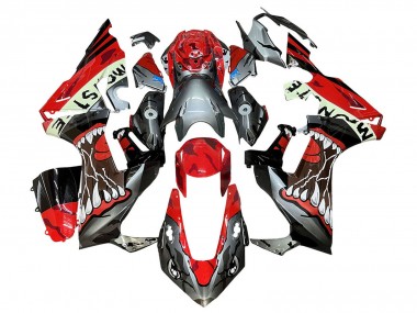 Cheap 2017-2023 Honda CBR1000RR Motorcycle Fairings - Red Grey Black Monster Shark Canada