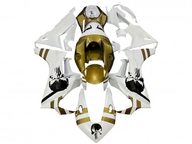 Cheap 2017-2023 Honda CBR1000RR Motorcycle Fairings - White Dark Gold Canada