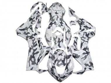 Cheap 2017-2023 Honda CBR1000RR Motorcycle Fairings - White Grey Camouflage Canada