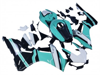 Cheap 2017-2023 Honda CBR1000RR Motorcycle Fairings - White Light Blue Glossy Black Canada