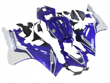 Cheap 2017-2023 Honda CBR1000RR Motorcycle Fairings - White Blue Canada