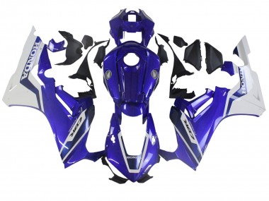 Cheap 2017-2023 Honda CBR1000RR Motorcycle Fairings - White Blue Canada