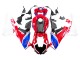 2017-2023 Honda CBR1000RR Motorcycle Fairings - White Red Blue Black HRC Canada