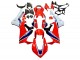 2017-2023 Honda CBR1000RR Motorcycle Fairing Kits - White Red Blue Canada