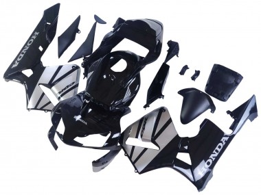 Cheap 2003-2004 Honda CBR600RR Motorcycle Fairings - Silver Glossy Black Canada