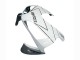 2003-2004 Honda CBR600RR Motorcycle Fairings - White Silver Black Repsol Canada