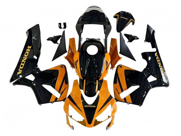 2003-2004 Honda CBR600RR Motorcycle Fairings Kits - Orange White Red Glossy Black Repsol Canada