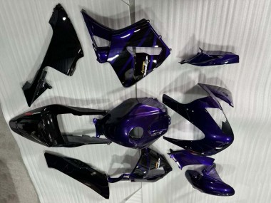 Cheap 2003-2004 Honda CBR600RR Motorcycle Fairings - Dark Blue Glossy Black Canada