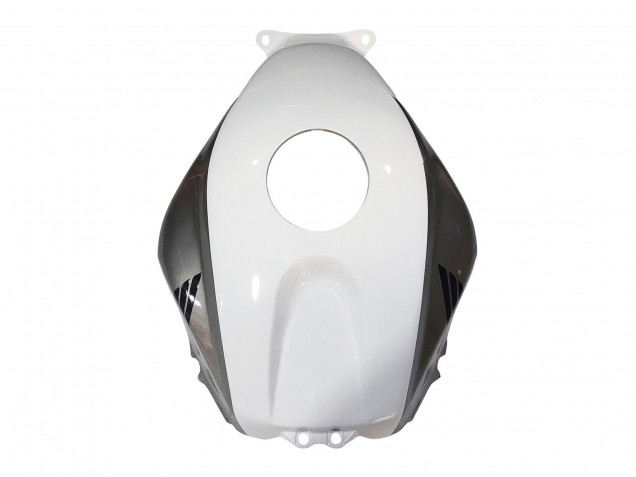 2003-2004 Honda CBR600RR Motorcycle Fairings - White Matte Black Racing Canada