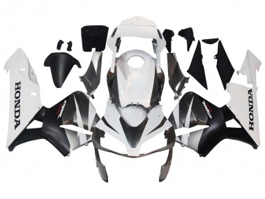 Cheap 2003-2004 Honda CBR600RR Motorcycle Fairings - White Matte Black Racing Canada