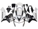 2003-2004 Honda CBR600RR Motorcycle Fairings - White Matte Black Racing Canada
