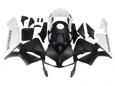 Cheap 2003-2004 Honda CBR600RR Motorcycle Fairings - White Matte Black Canada
