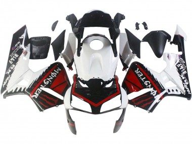 Cheap 2003-2004 Honda CBR600RR Motorcycle Fairings - White Red Glossy Black Monster Canada