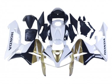 Cheap 2005-2006 Honda CBR600RR Motorcycle Fairings - Gold White Black Canada
